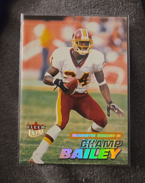 2001 Fleer Ultra #49 Champ Bailey — front