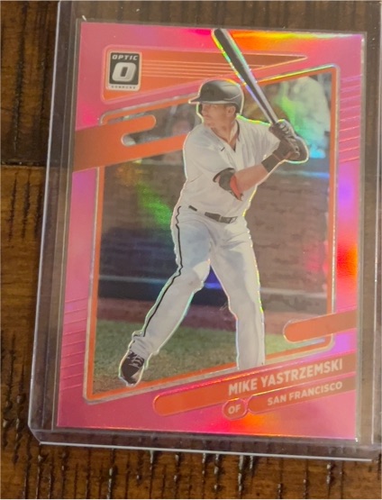 2021 Panini Donruss Optic #103 Mike Yastrzemski — front