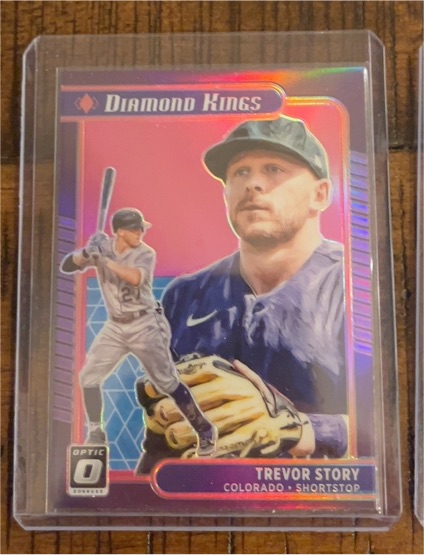 2021 Donruss Optic Diamond Kings #29 Trevor Story — front