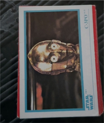 1984 Kellogg's Star Wars #4 C-3PO — front
