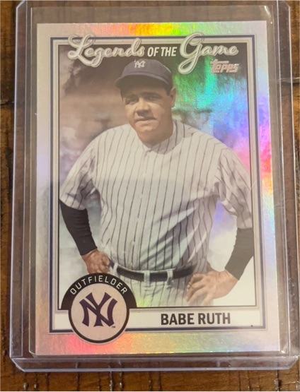2023 Topps Series 2 #LG-9 Babe Ruth Legends of the Game — front