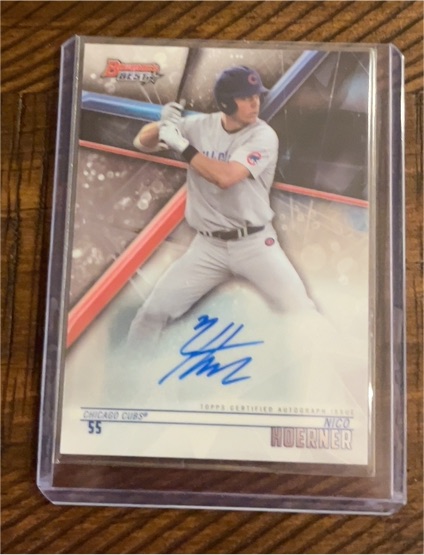 2018 Bowman's Best #B18-NH Nico Hoerner — front