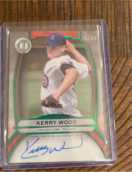 2025 Topps Tribute #TA-KW Kerry Wood — front