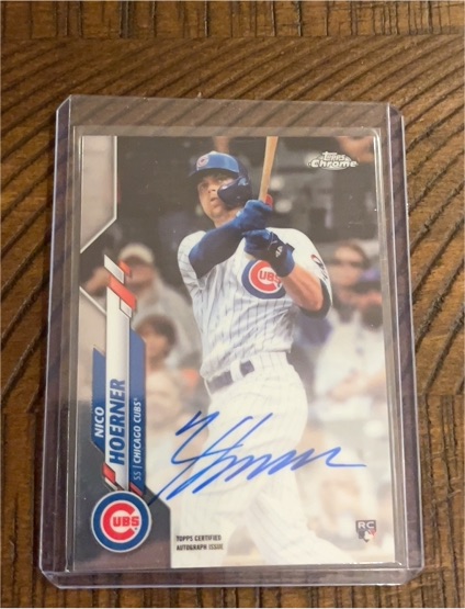 2020 Topps Chrome #RA-NH Nico Hoerner — front