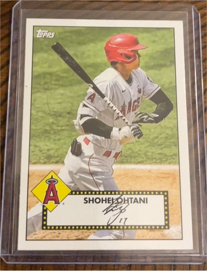 2021 Topps 1952 Redux #T52-43 Shohei Ohtani — front