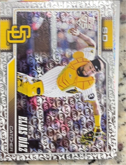 2026 Topps Series 1 #28 Elias Díaz — front