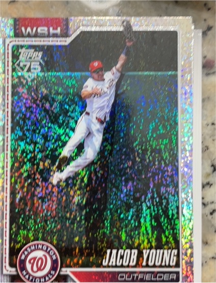 2026 Topps Series 1 #210 Jacob Young — front