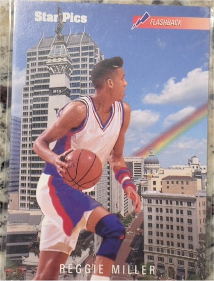 1991 Star Pics #20 Reggie Miller — front