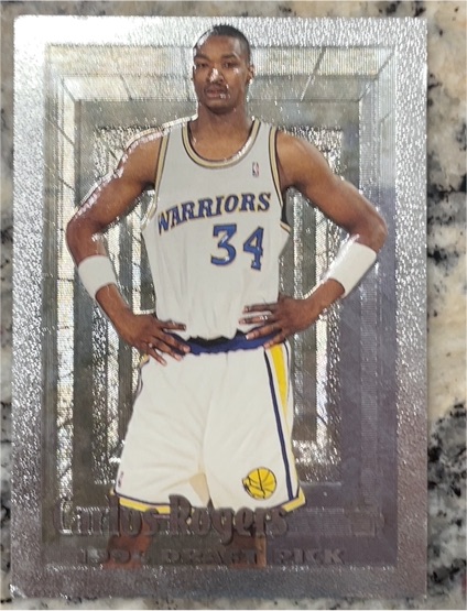 1994-95 Topps Embossed #111 Carlos Rogers — front