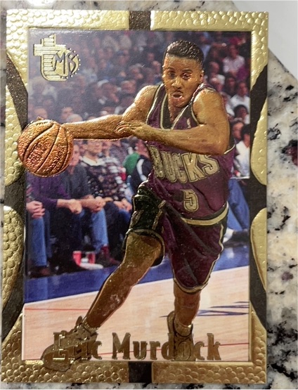 1994-95 Topps Embossed #54 Eric Murdock — front