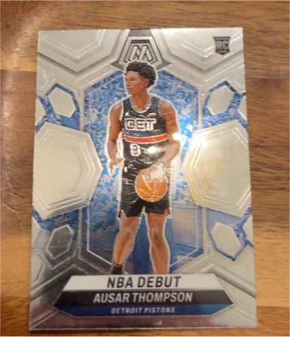 2023-24 Panini Mosaic NBA Debut #262 Ausar Thompson — front
