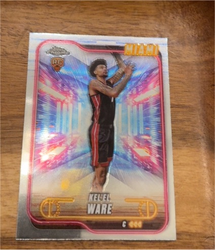 2024-25 Topps Chrome #103 Kel'el Ware — front
