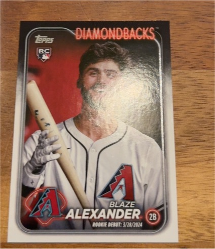 2024 Topps Update Series #US265 Blaze Alexander — front