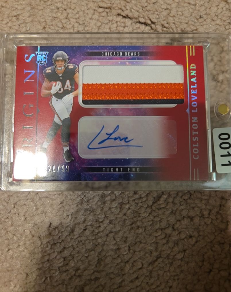 2025 Panini Origins #RJJ-CLD Colston Loveland — front