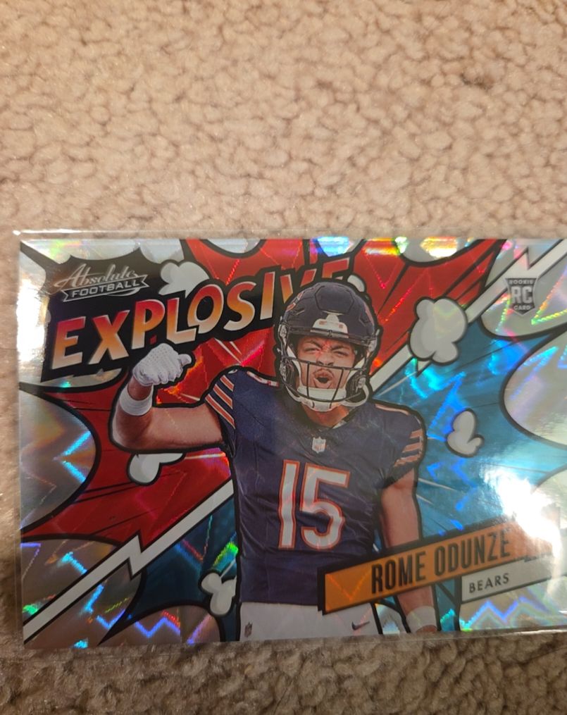 2024 Panini Absolute Explosive #EX-ROE Rome Odunze — front