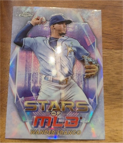 2023 Topps Stars of MLB Chrome #SMLBC-18 Wander Franco — front