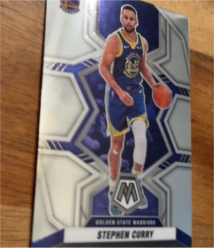 2021-22 Panini Mosaic #101 Stephen Curry — front