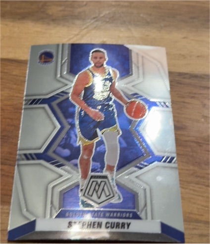 2020-21 Panini Mosaic #175 Stephen Curry — front