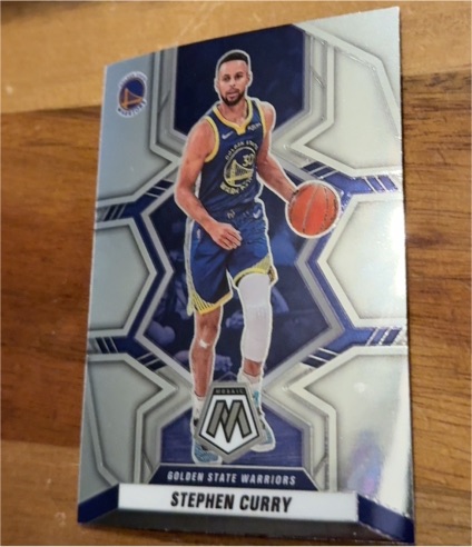 2021-22 Panini Mosaic #101 Stephen Curry — front