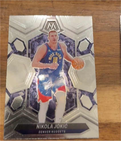 2023-24 Panini Mosaic #47 Nikola Jokic — front