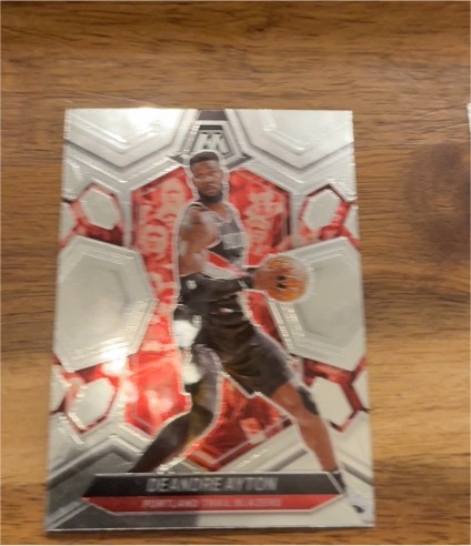 2023-24 Panini Mosaic #141 Deandre Ayton Portland Trail Blazers — front