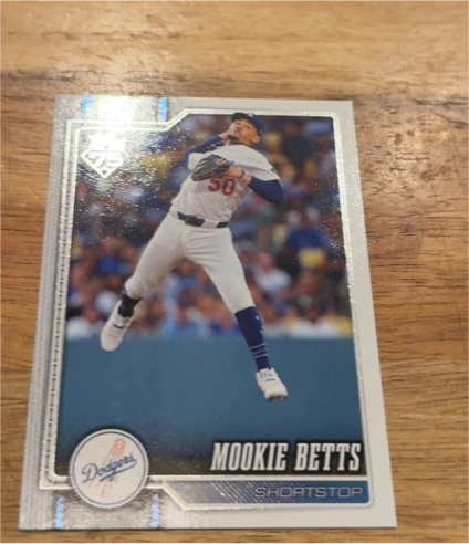 2026 Topps Series 1 #41 Mookie Betts Los Angeles Dodgers — front