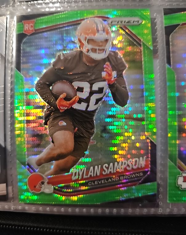 2025 Panini Prizm #365 Dylan Sampson — front