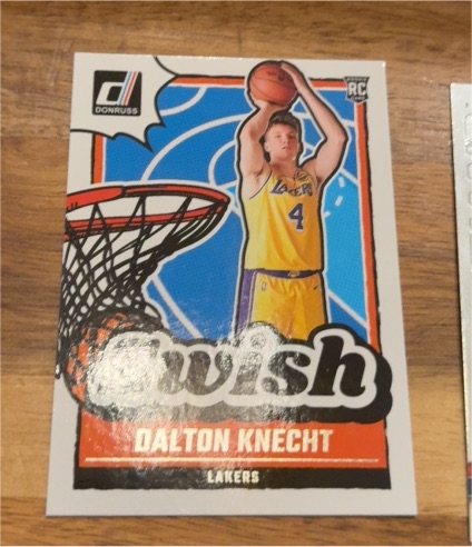 2024-25 Donruss #13 Dalton Knecht Swish Rookie — front