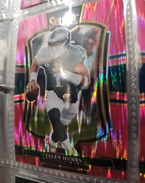 2025 Panini Select Premier Level #190 Jalen Hurts — front