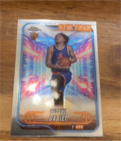 2024-25 Topps Chrome #172 Pacôme Dadiet — front