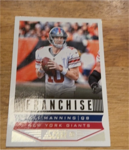 2013 Panini Score #287 Eli Manning — front