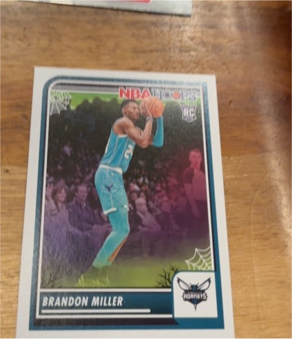 2023-24 Panini NBA Haunted Hoops #245 Brandon Miller — front