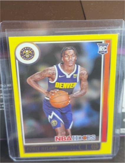2021-22 Panini NBA Hoops #224 Bones Hyland — front