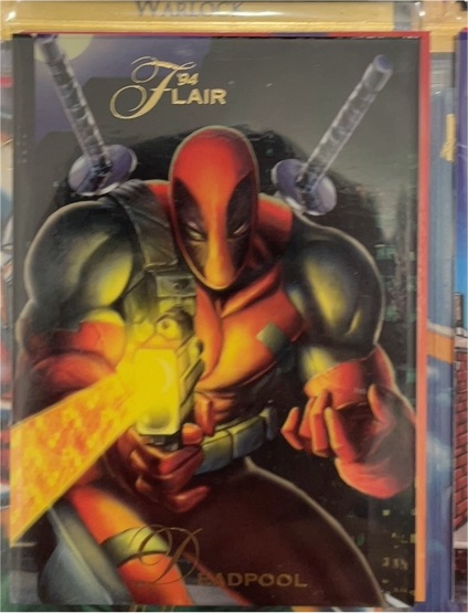 1994 Flair Marvel #78 Deadpool Strikes — front