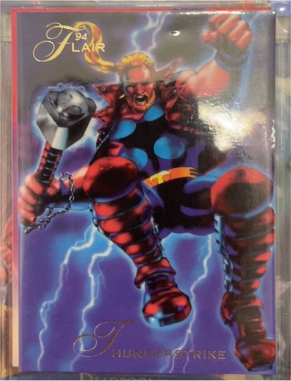 1994 Fleer Flair Marvel Annual #109 Thunderstrike — front