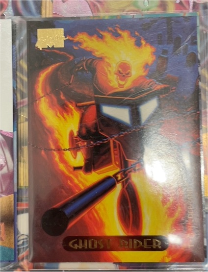 1994 Marvel Masterpieces #42 Ghost Rider — front