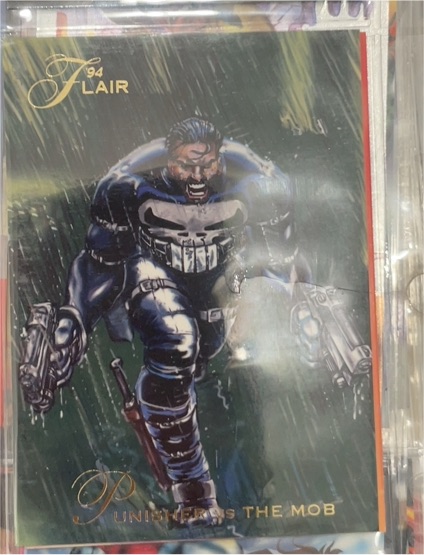 1994 Fleer Flair Marvel #87 Punisher Vs The Mob — front