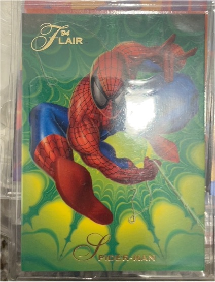 1994 Flair Marvel Universe #139 Spider-Man — front
