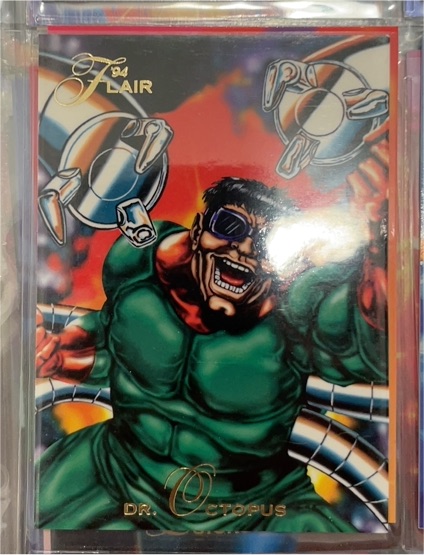 1994 Fleer Flair Marvel Annual #9 Dr. Octopus — front