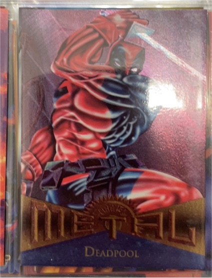 1995 Fleer Marvel Metal #92 Deadpool — front