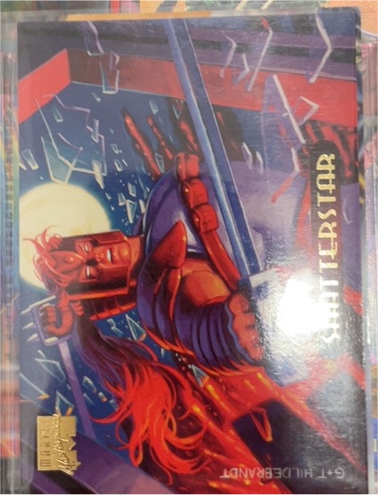 1994 Fleer Marvel Masterpieces #107 Shatterstar — front