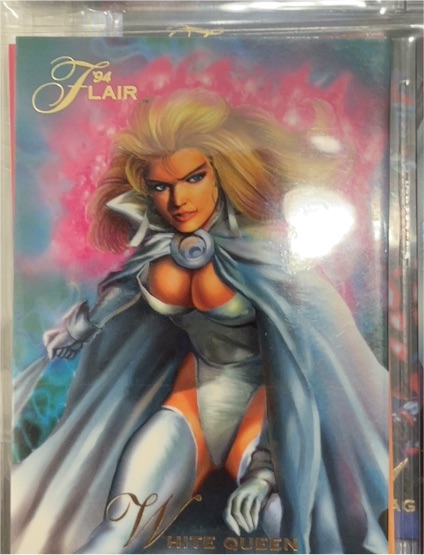 1994 Flair Marvel Annual #38 White Queen — front