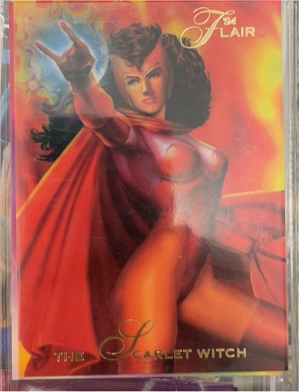 1994 Fleer Flair #35 The Scarlet Witch — front