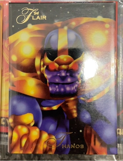 1994 Flair Marvel Annual #31 Thanos — front