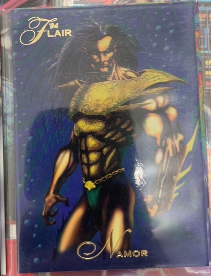 1994 Fleer Flair Marvel #105 Namor — front
