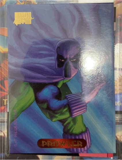 1994 Fleer Marvel Masterpieces #91 Prowler — front