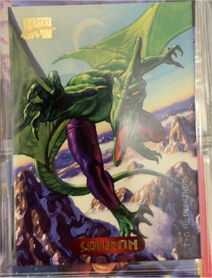 1994 Fleer Marvel Masterpieces #103 Sauron — front
