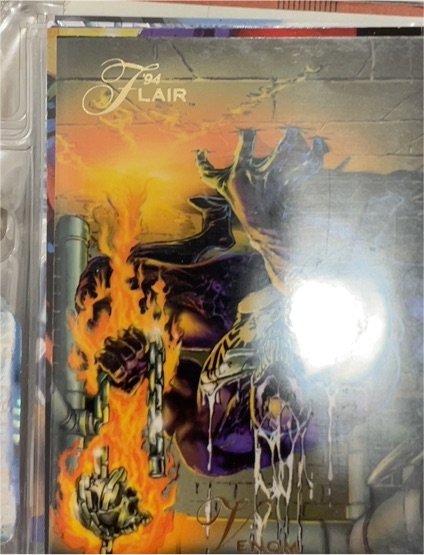 1994 Fleer Flair Marvel Universe Part 2 Venom — front
