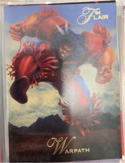 1994 Fleer Flair Marvel Universe #144 Warpath — front