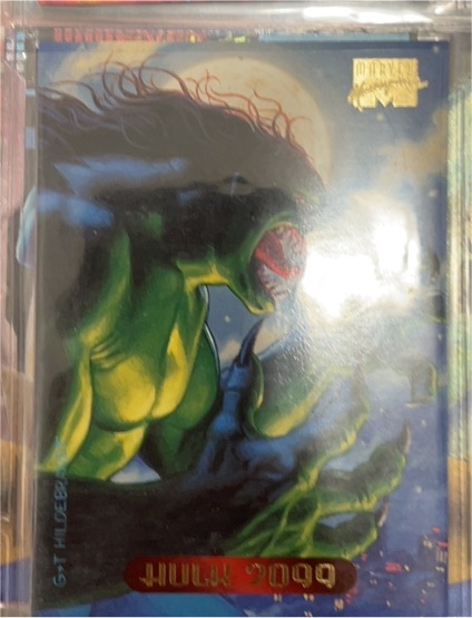 1994 Fleer Marvel Masterpieces #51 Hulk 2099 — front